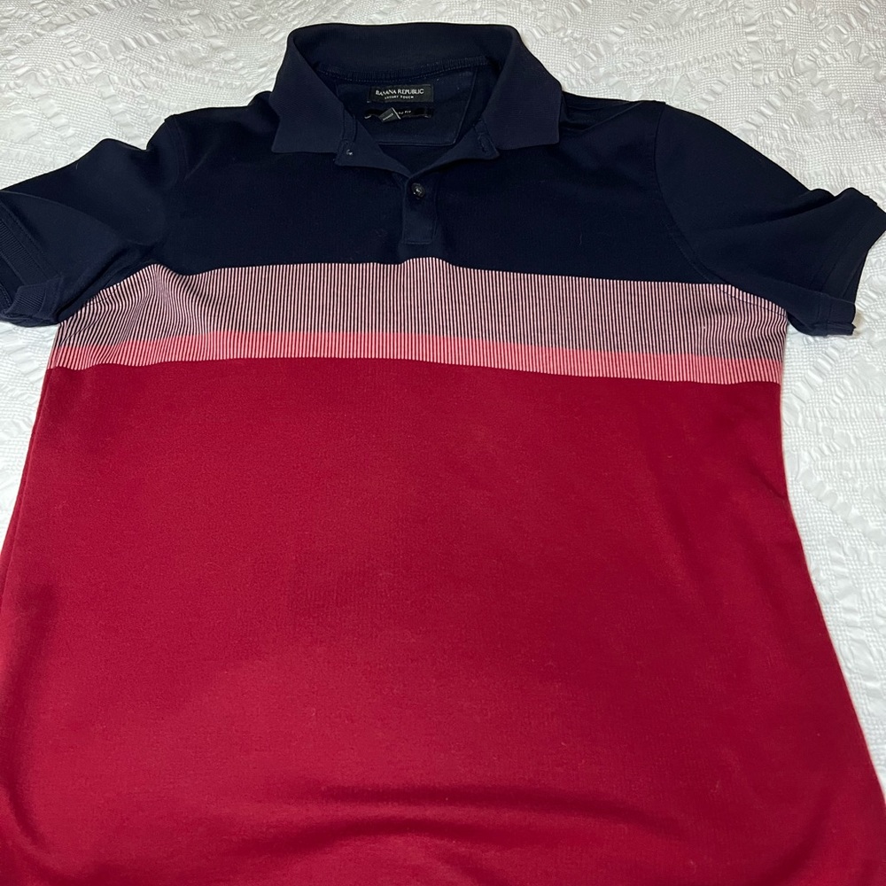 Banana Republic Mens Polo Medium